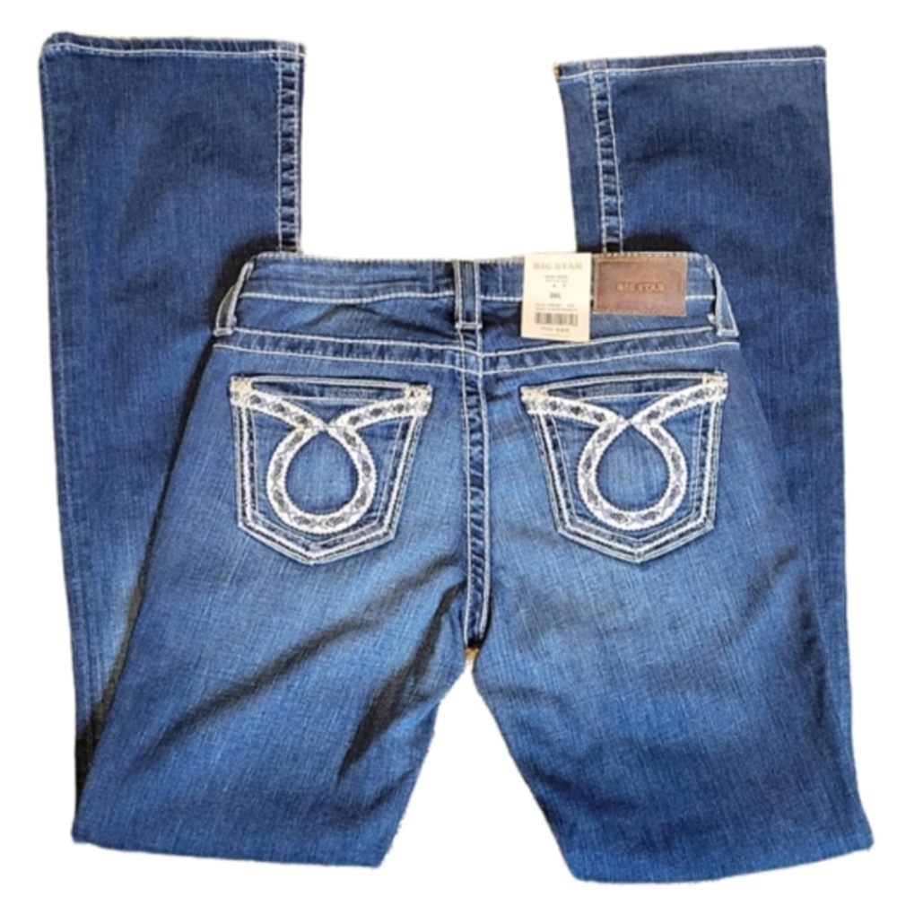 BIG STAR HAZEL MID RISE BOOT CUT JEANS